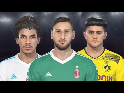 PES 2018 Data Pack 2.0 | New and Updated Faces