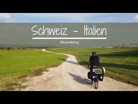 Biketrekking-Tour mit Zelt durch das Tessin und die Lombardei (Schweiz - Italien)