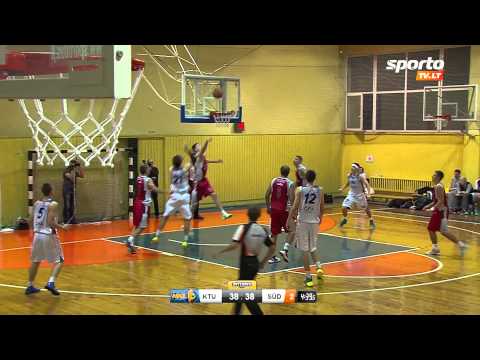 SportoTV.lt: NKL   KTU-JAZZ  - Sūduva-Mantinga. 2013-09-05