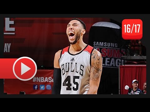 Denzel Valentine Full SL Highlights vs Cavaliers (2016.07.17) - 13 Pts, 8 Reb
