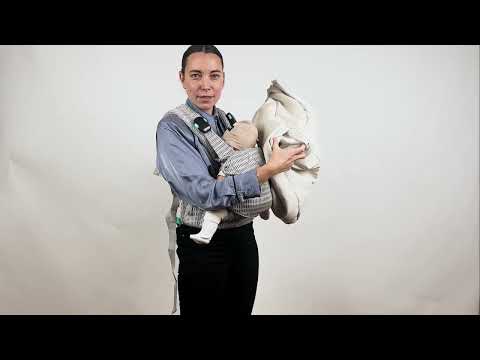 How to attach the Najell All Weather Cover to your baby carrier