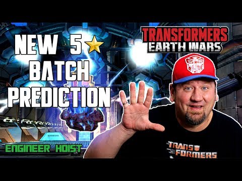 Transformers: Earth Wars - Next 5 Star Batch Predictions