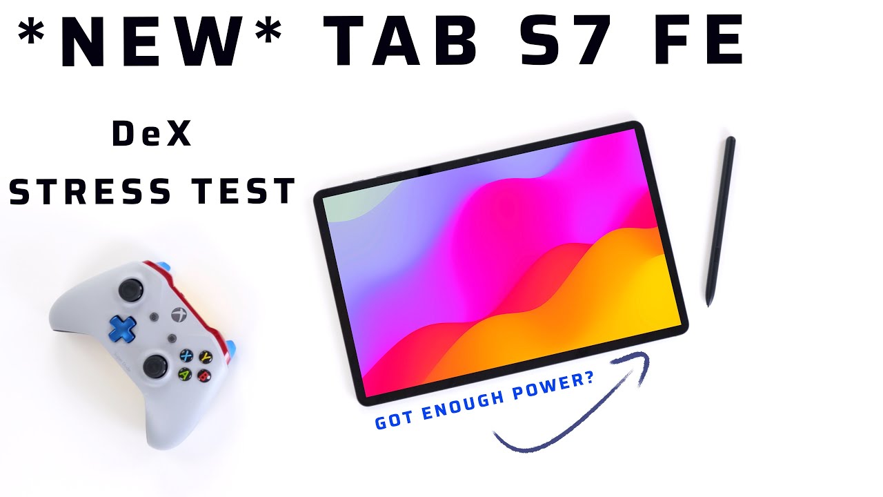 NEW Galaxy Tab S7 FE - Powerful Enough For Productivity? (REVIEW)
