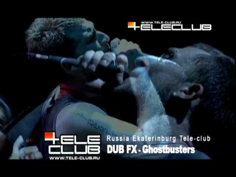 DUB FX - Ghostbusters (Live @ Tele-Club, Yekaterinburg)