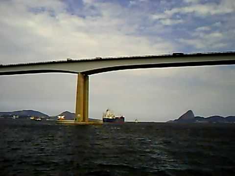 Crossing Rio Niteroi Bridge