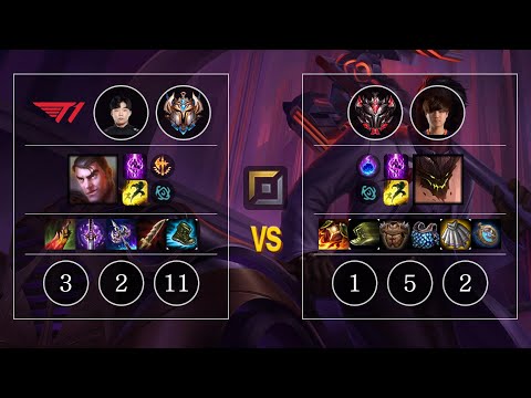 T1 Canna Jayce vs Progamer kfo Malphite Top - KR Patch 10.12