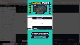 floating icons on elementor #elementor #icons