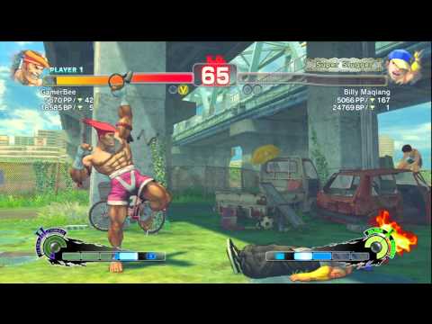 SSF4 AE 2012 GamerBee (Adon) Vs Billy Maqiang (Yun)
