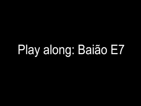 Baião E7 - backing track