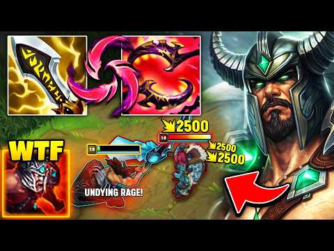 WTF IS THIS TRYNDAMERE DAMAGE?! RANK 1 TRYND GOES GOD MODE IN RANKED