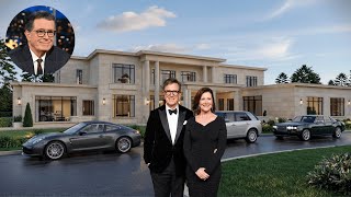 Stephen Colbert $100 MILLION Life Wife, House Tour, Cars, Net Worth, and Lifestyle 2025