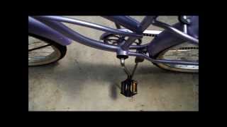 Murdered Out  Beach Cruiser Bike DIY Rustoleum Paint Job Blue Buffalo Dog Food Walky Dog Attachment