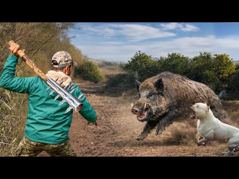 صيد الخنزير البري يرعب القرى ويدمر المزارع Wild Boar Hunting