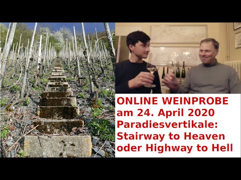 Online Weinprobe: Paradiesvertikale: Stairway to heaven oder highway to hell?
