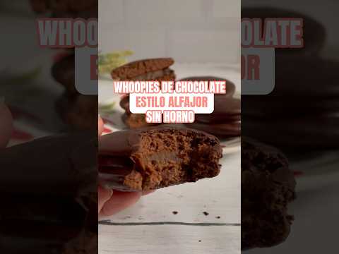 Fáciles WHOOPIES SIN HORNO tipo ALFAJOR #shots #viral #recetaparati
