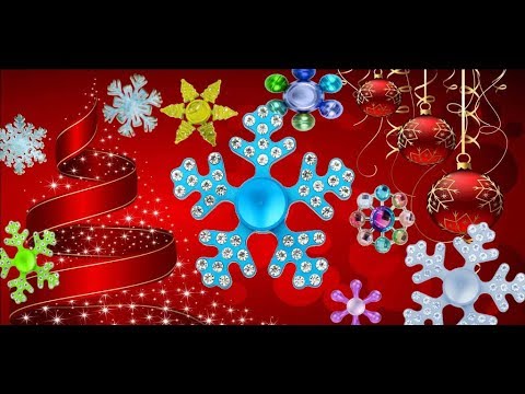 Christmas Spinner - Fidget Spinner Video
