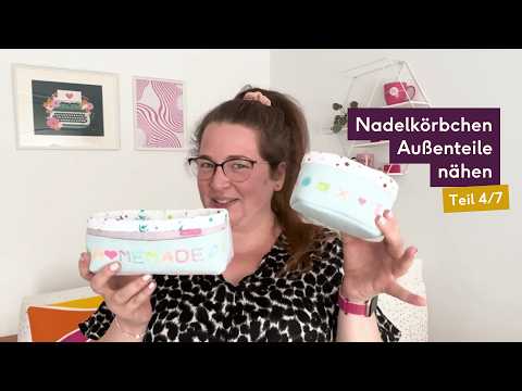 Part 4/7 – Needle basket tutorial – Connecting the outer parts