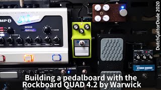 Video thumbnail for Building a pedalboard with the RockBoard QUAD4.2 by Warwick by DutchGuitarDude