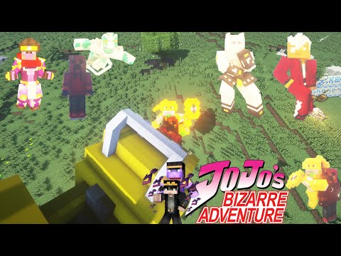 Za Warudo Time Stop, Stands, Road Roller y más || Review Mod HUAJI Jojo's Bizarre Adventure 1.12.2
