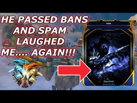 He passed bans and spam laughed me.....again.... - Season 8 Masters Ranked 1v1 Duel - SMITE