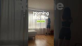 Morning Routine💪Gymday  #workingmom #corporatelife #海外在住ママ