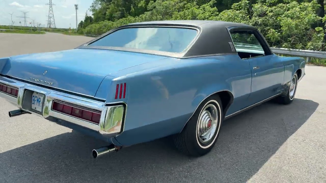 **SOLD on the CCC Buy-It-Now Lot** 55 Years Owned, 52K mile 1969 Pontiac Grand Prix Type J Hardtop Coupe 400 c.i. V8