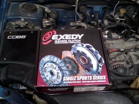 Exedy Stage 1 Clutch Install 2003 wrx