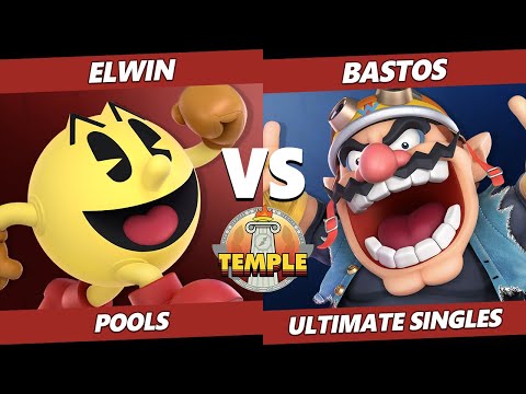 Temple: Hermès Edition - Elwin (Pac-Man) Vs. Bastos (Wario) SSBU Ultimate Tournament