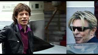 David Bowie-Wereldsterren in het Amstel Hotel (150 jaar) in Amsterdam.