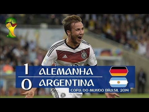 ALEMANHA 1 X 0 ARGENTINA - Melhores Momentos (GLOBO HD 1080P) Copa do Mundo Brasil 2014 FINAL