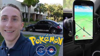 Pokemon Go Gameplay Vlog #4 | The ultimate driving setup to catch pokemon