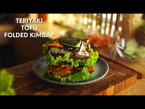 How to cook Teriyaki Tofu Folded Kimbap | Tasty Tofu Recipe