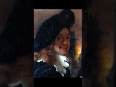 現代法学科 ヨハネス・フェルメール　オランダの画家　映像のような写実的な手法と綿密な空間構成そして光による巧みな質感表現　作品　真珠の耳飾りの少女　牛乳を注ぐ女　デルフト眺望