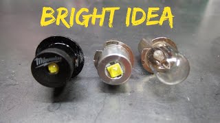 Let's Talk about Work Light Upgrades - Comparing the Milwaukee LED Upgrade Bulb vs a Generic