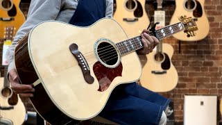 Video thumbnail for Gibson Songwriter Standard Rosewood  Antique Natural  #20614089 by ACOUSTIC PLANET CHANNEL
