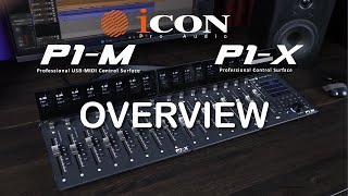 Video thumbnail for iCON Pro Audio P1 M DAW Controller & P1 X DAW Control Expander Overview by Icon Pro Audio
