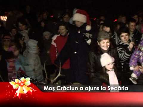 Moş Crăciun a ajuns la Secăria
