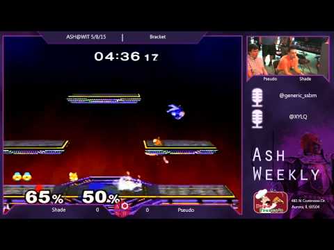 Melee Bracket ASH@WIT 5/8/15 - Shade (Sheik) vs Pseudo (Fox)