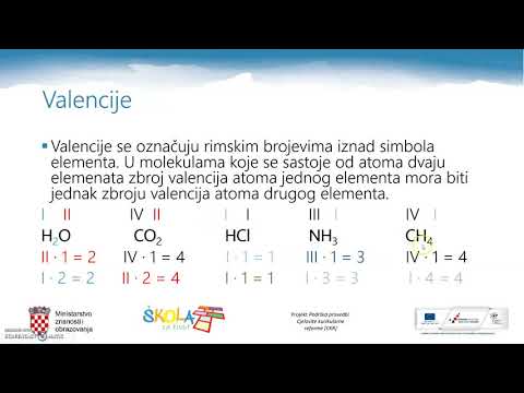Kemija 7. r. OŠ - Valencije