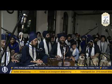 008 Indianapolis - Raensabaayee Keertan - Oct. 2018 - Bh. Sukhpal Singh Jee Malliaan