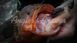 【Angler's answer　HOW TO KIJIHATA】 ～キジハタの釣り方～
