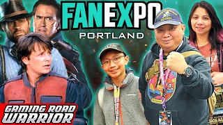 Visiting FAN EXPO Portland | Video Game Hunting | Walking Tour