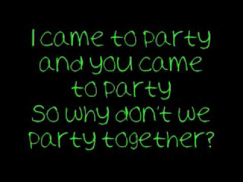 I Came 2 Party - Cinema Bizarre [Lyrics]