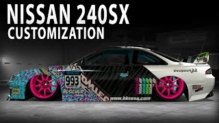 Midnight Club LA - Nissan 240SX (Customization)