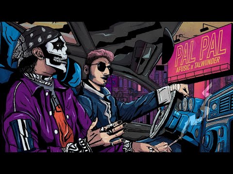 Afusic - Pal Pal with ‪@Talwiinder‬ (Official Visualiser) Prod. ‪@AliSoomroMusic‬