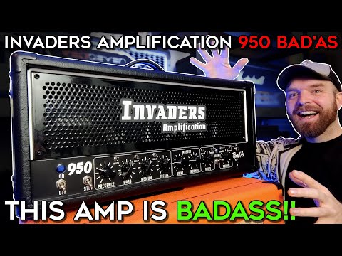 Invaders Amplification - Serie 9 - 950 Bad’As - 50W High Gain EL34 - Black Taurus image 14