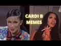 Cardi B being a meme for 2 minutes straight