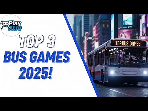 Best Bus Driving Games for PS4 & PS5 in 2025 – Top 3 Picks!