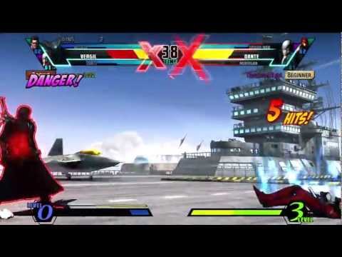 Ultimate Marvel vs Capcom 3 (PS3) -- Non Ranked Matches 231- Godd*** Team Trenchcoat @$$holes