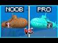 MIPAN ZUZUZU BUAT KAPAL SELAM PALING MEWAH DIMINECRAFT SURVIVAL KEREN BANGET